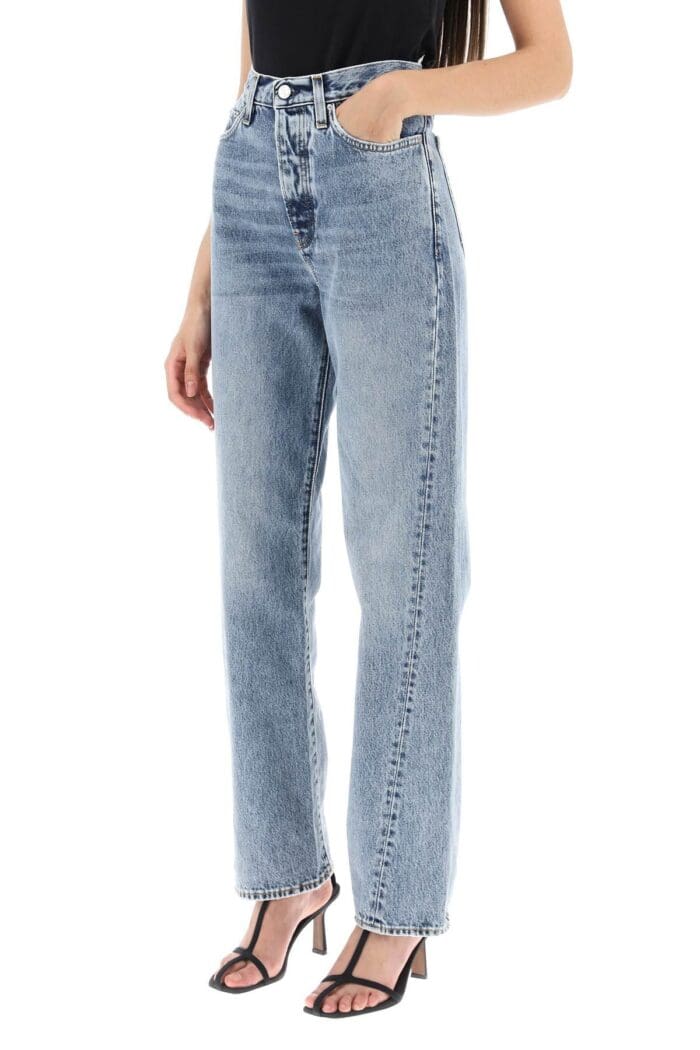 TOTEME Twisted Seam Straight Jeans