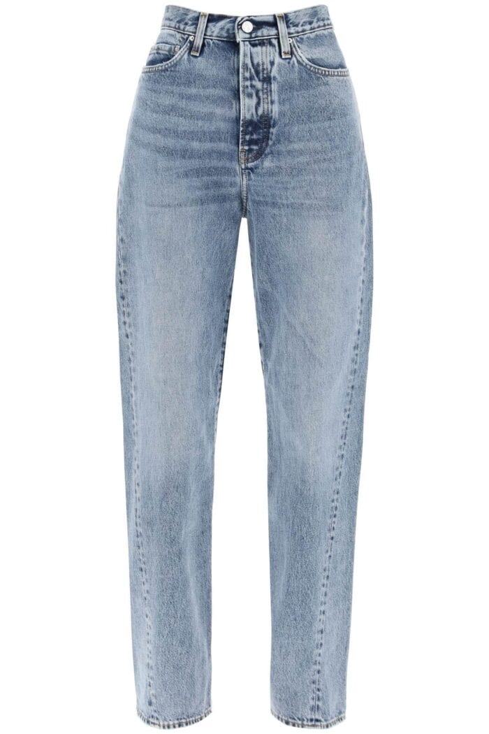 TOTEME Twisted Seam Straight Jeans