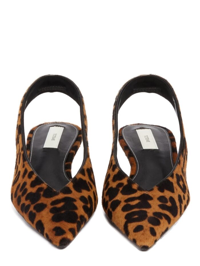TOTEME WEDGE SLINGBACK PUMPS