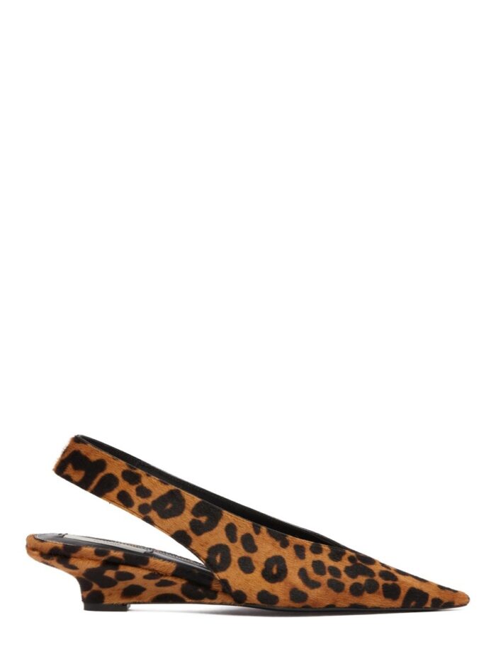 TOTEME WEDGE SLINGBACK PUMPS