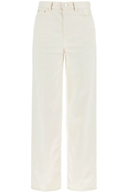 TOTEME Wide Leg Jeans In Organic Cotton