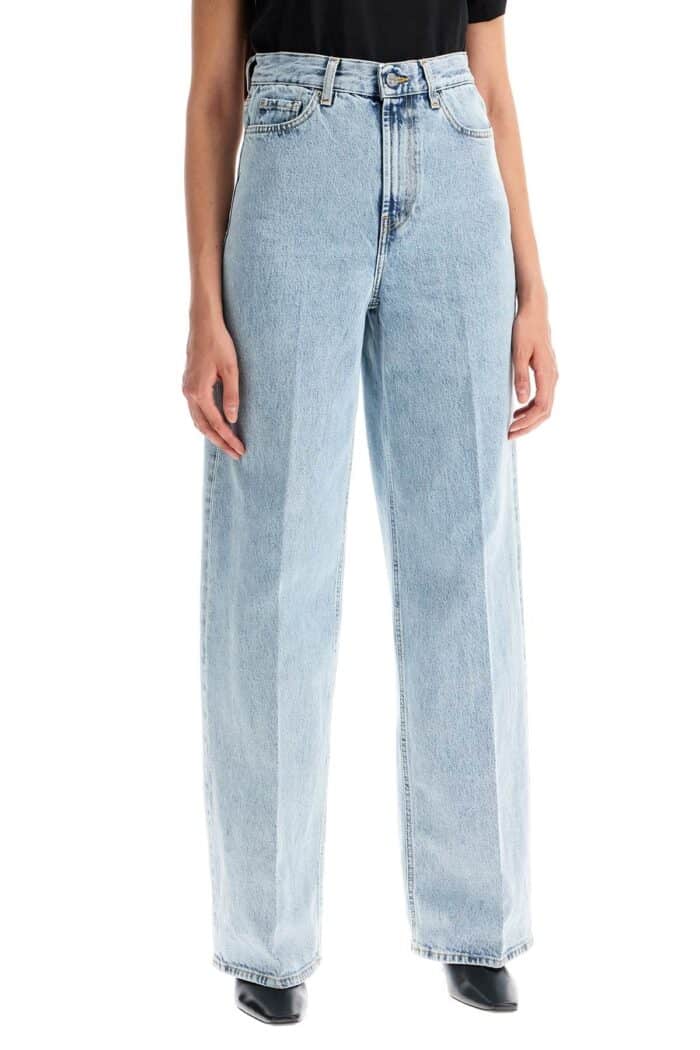 TOTEME Wide Leg Jeans In Organic Cotton