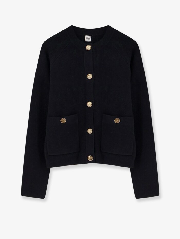toteme wool and cashmere blend cardigan TOTEME Wool And Cashmere Blend Cardigan