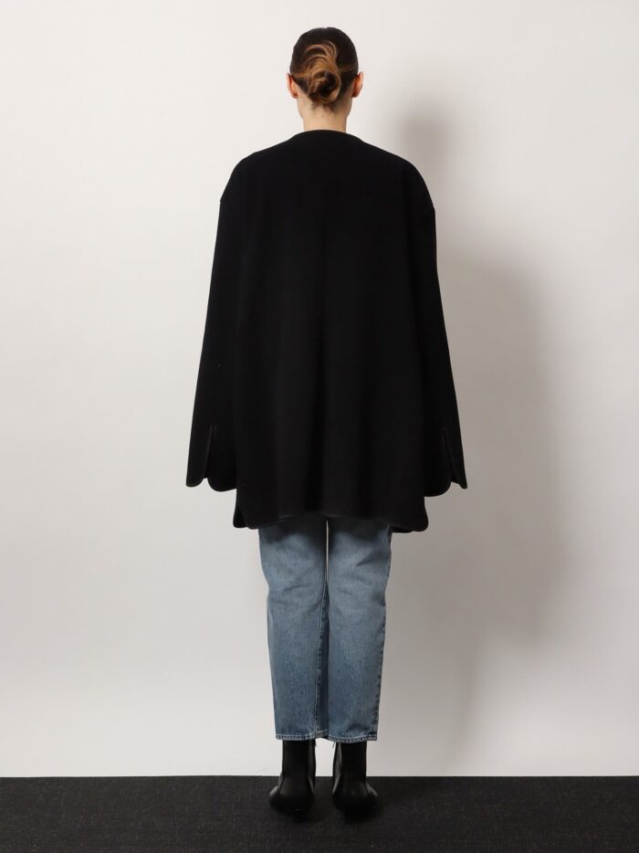 TOTEME Wool Blend Coat With Lateral Slits
