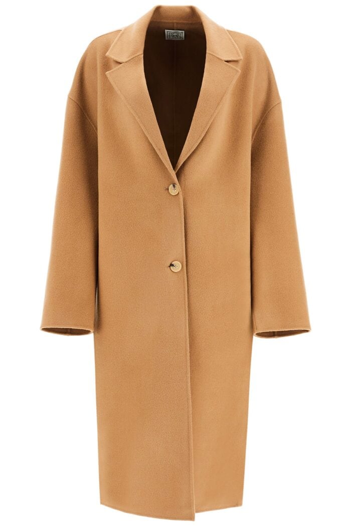 TOTEME Wool Blend Cocoon Coat With