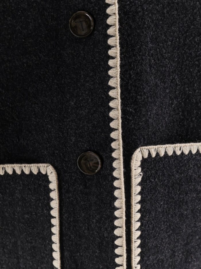 TOTEME Wool Blend Emboidered Jacket