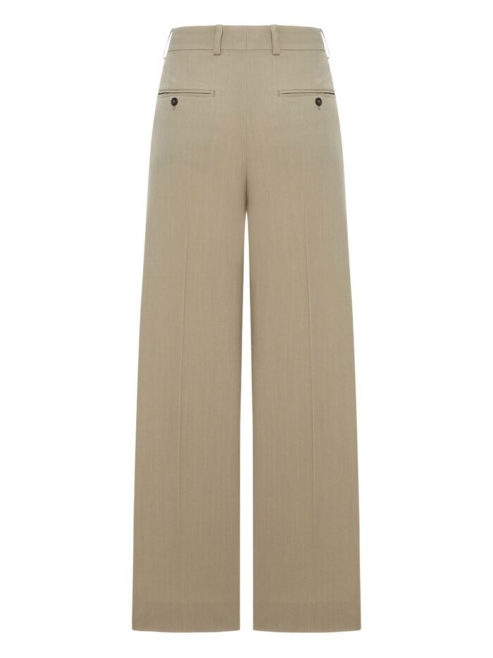 TOTEME WOOL BLEND TAILORED PANTS
