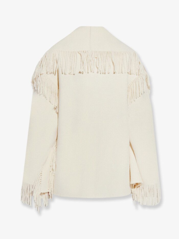toteme wool coat with scarf TOTEME Wool Coat With Scarf