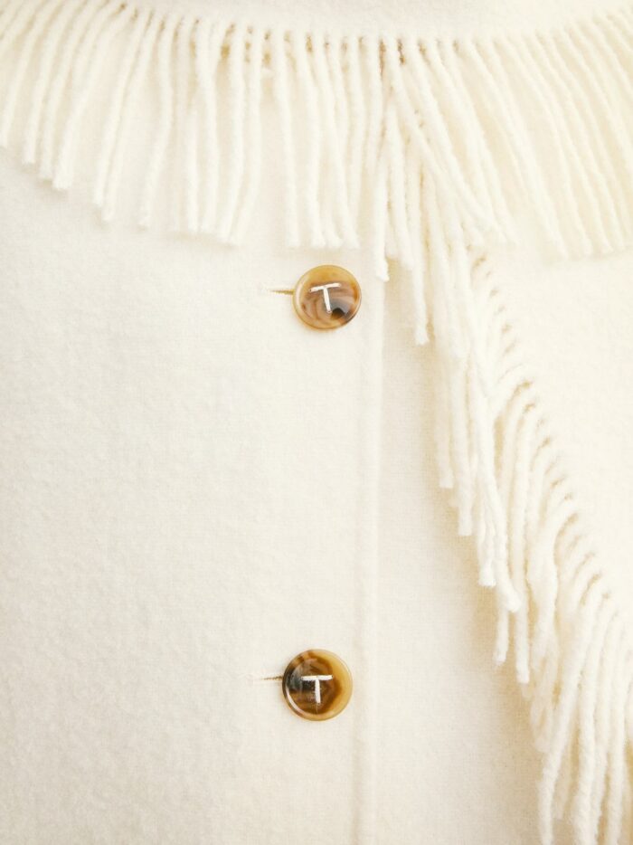toteme wool coat with scarf TOTEME Wool Coat With Scarf