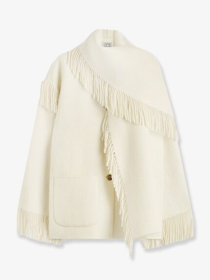 TOTEME Wool Coat With Scarf