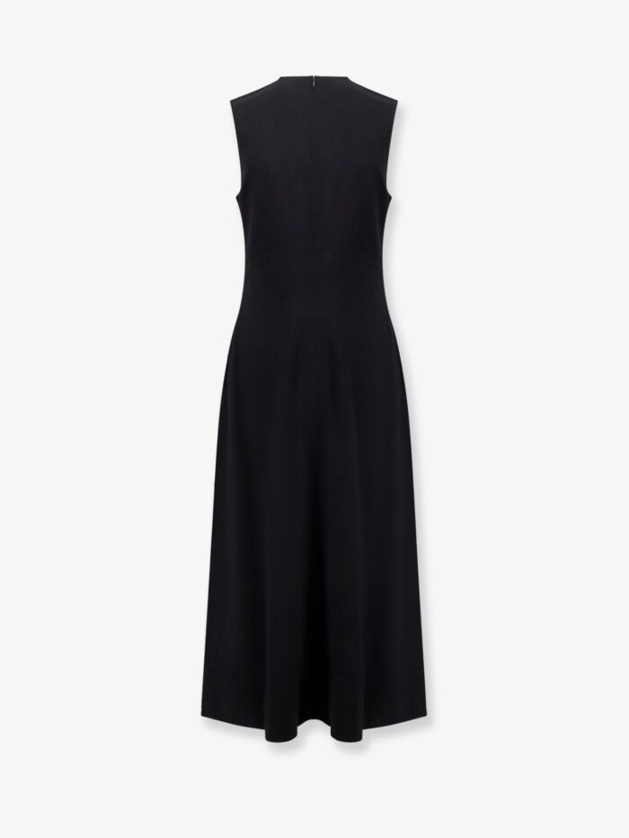 TOTEME Woven Stripes Long Viscose Dress