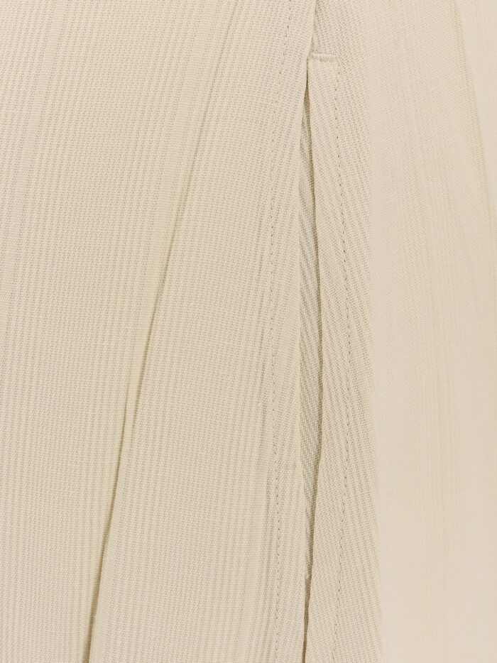 TOTEME Woven Stripes Viscose Long Dress
