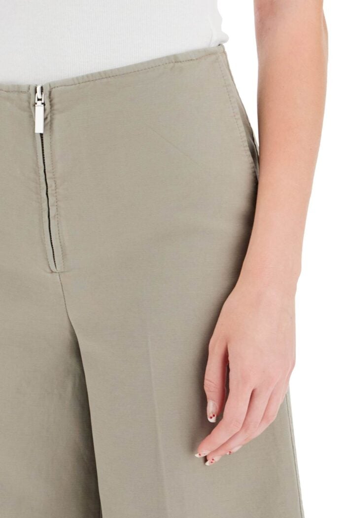 TOTEME Zip-front Wide Trousers