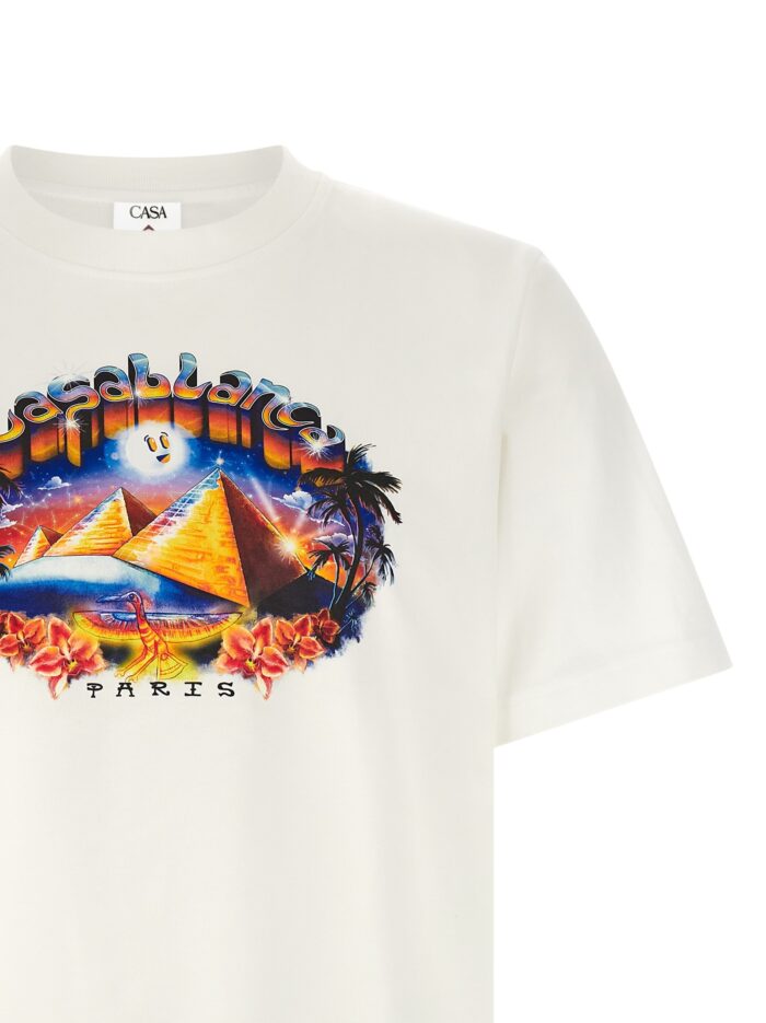 CASABLANCA 'Tourism' Print T-shirt