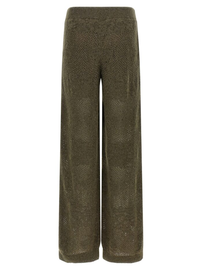 Brunello Cucinelli 'Track Flower Lace' Pants