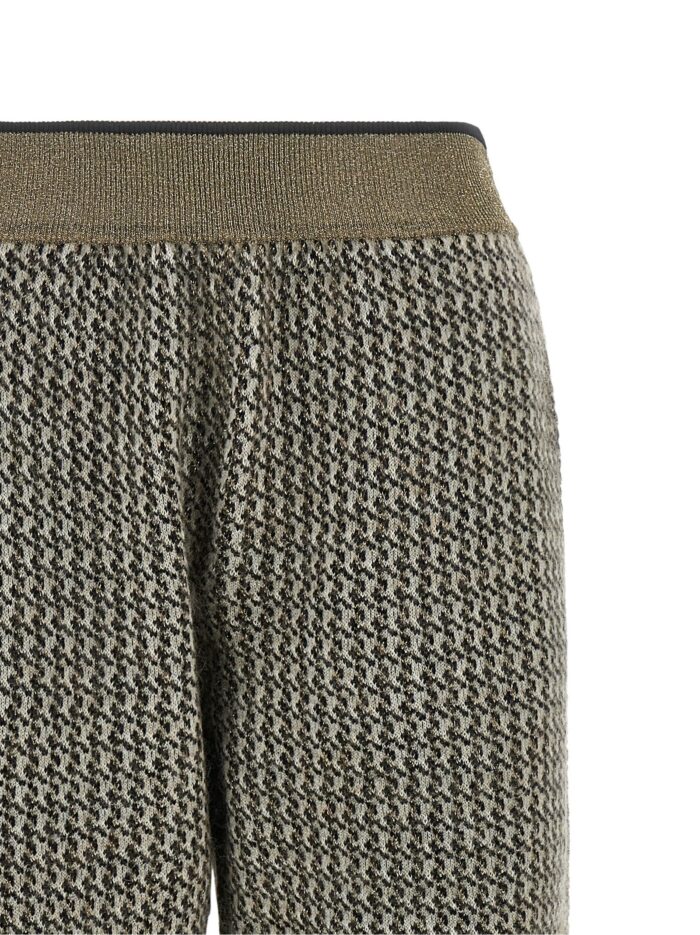 Brunello Cucinelli 'Track' Houndstooth Pants