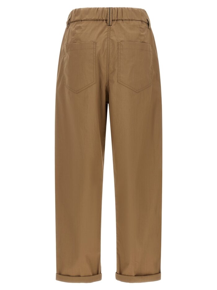 Brunello Cucinelli 'Track' Poplin Pants