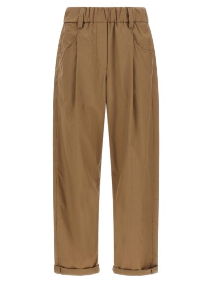 Brunello Cucinelli 'Track' Poplin Pants