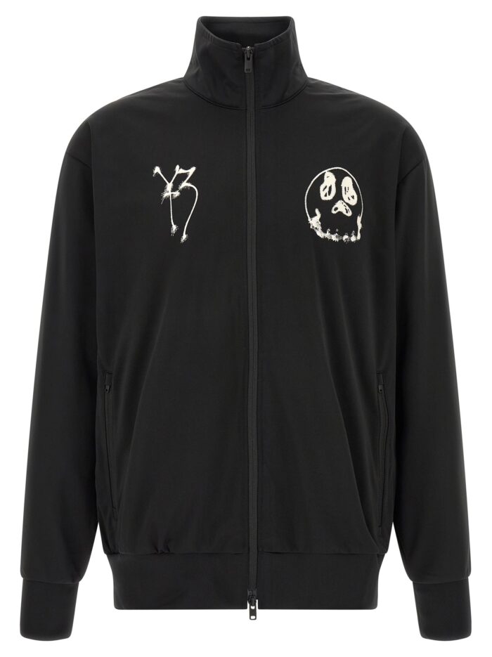 y 3 'track top gfx nyln ' printed zip sweatshirt Y-3 'Track Top GFX NYLN ' Printed Zip Sweatshirt