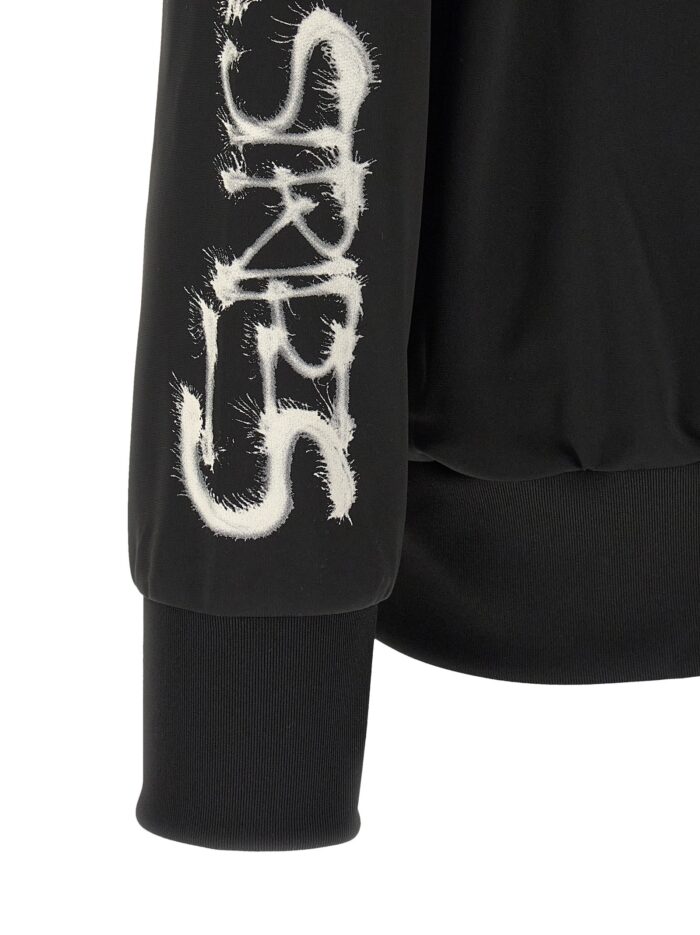 Y-3 'Track Top GFX NYLN ' Printed Zip Sweatshirt