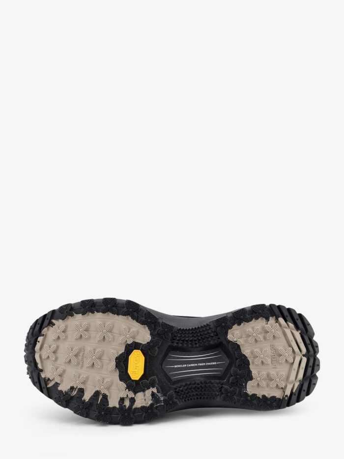 Moncler Trailgrip Lite3 Nubuck And Suede Sneakers With Side Lettering Logo