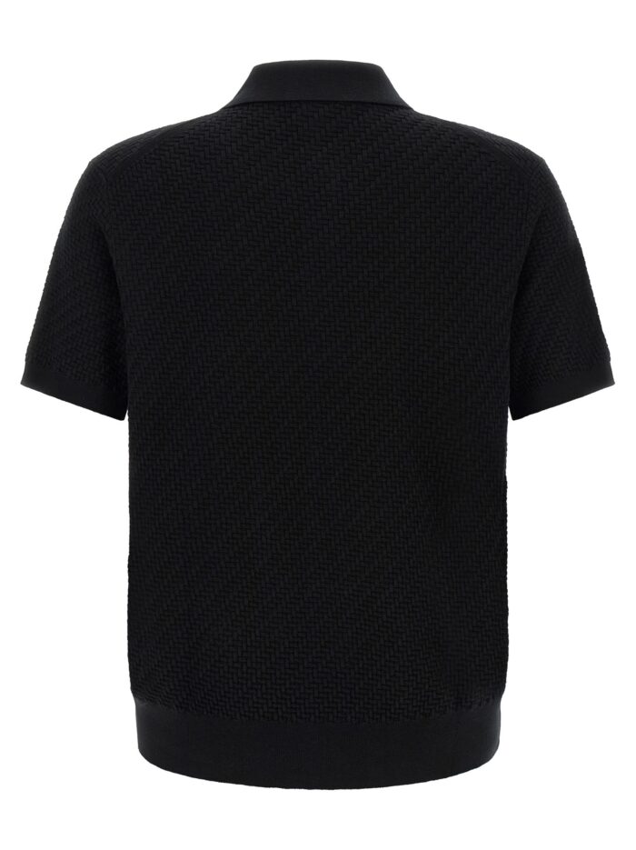 BRIONI 'Trama' Weaving Polo