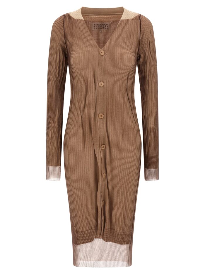 mm6 maison margiela 'trapped' double layer dress MM6 MAISON MARGIELA 'Trapped' Double Layer Dress