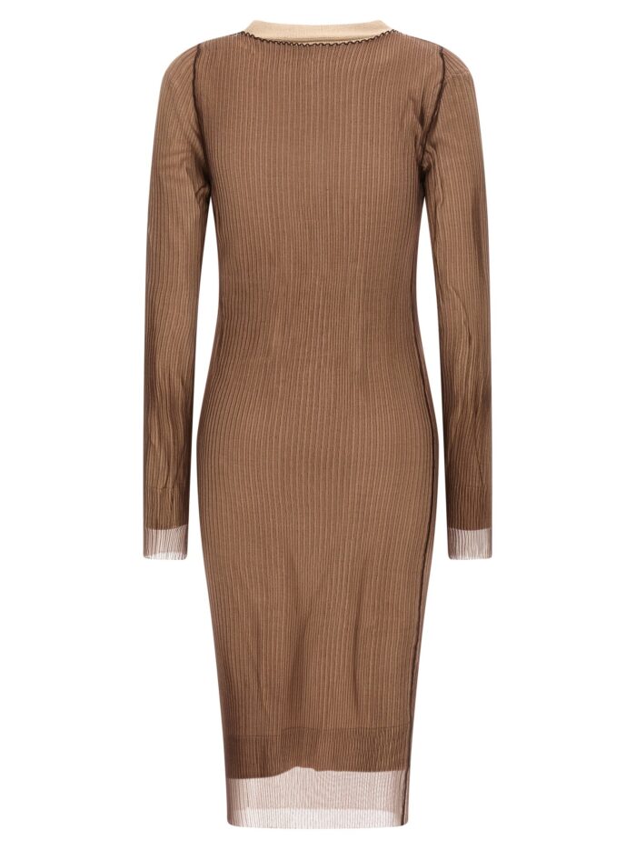 MM6 MAISON MARGIELA 'Trapped' Double Layer Dress