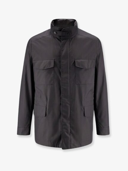 LORO PIANA Traveller Field Jacket With Pied-de-poule Pattern