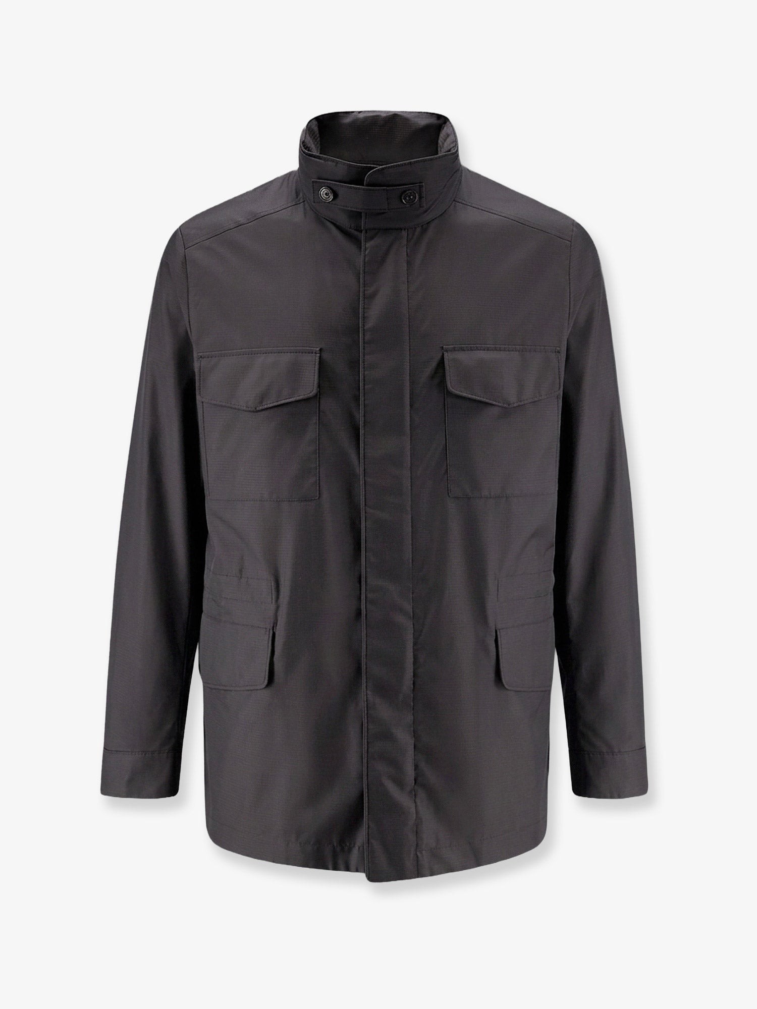 LORO PIANA Traveller Field Jacket With Pied-de-poule Pattern