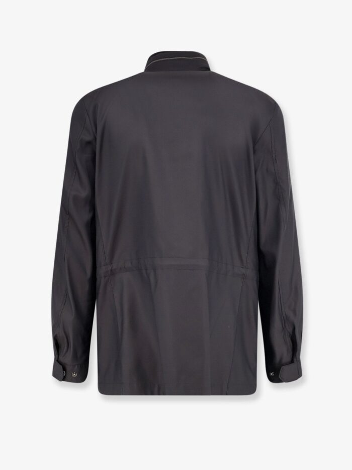 LORO PIANA Traveller Field Jacket With Pied-de-poule Pattern