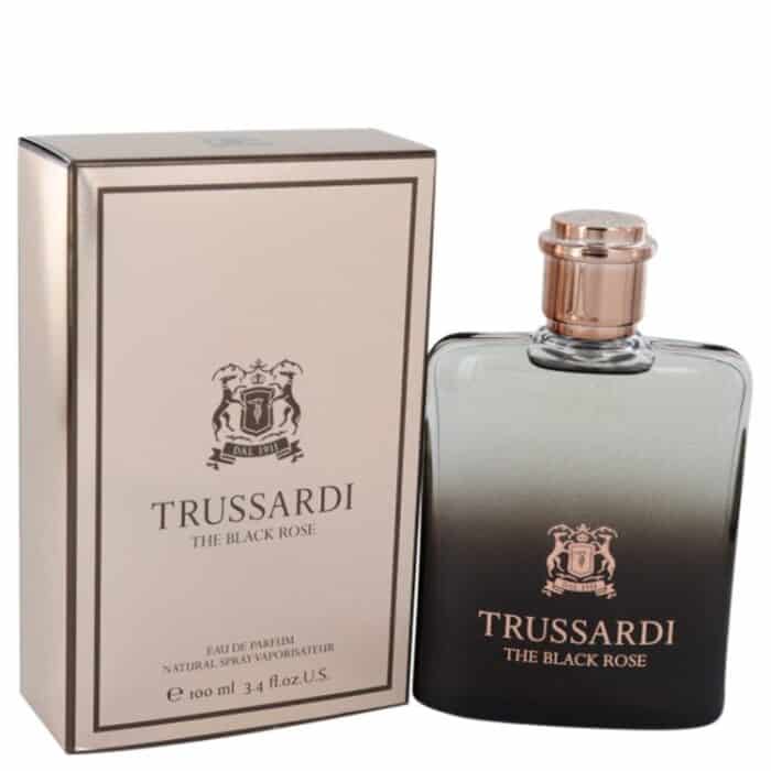 The Black Rose By Trussardi - Eau De Parfum Spray (Unisex) 3.3 Oz