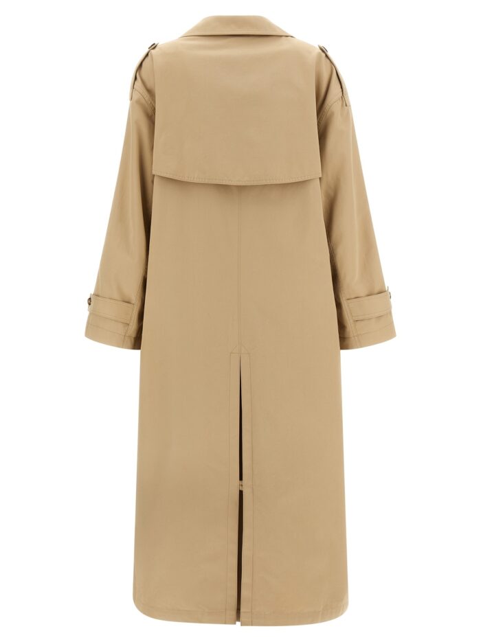 MM6 MAISON MARGIELA Trench Coat With Gloves