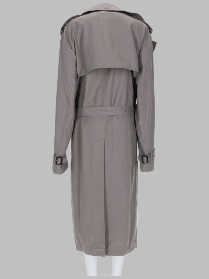 Maison Margiela TRENCH CON COLLETTO RIPIEGATO