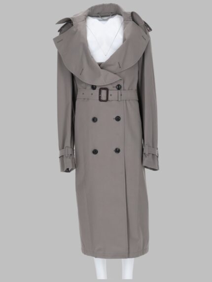 Maison Margiela TRENCH CON COLLETTO RIPIEGATO