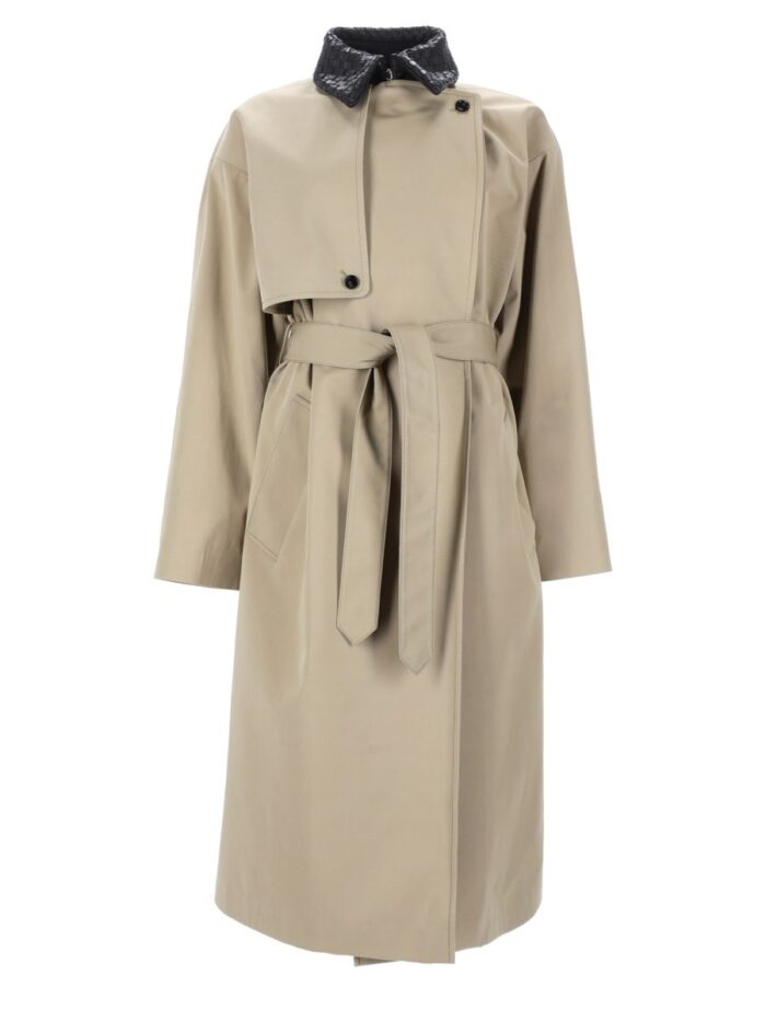 bottega veneta trench in cotone Bottega Veneta TRENCH IN COTONE