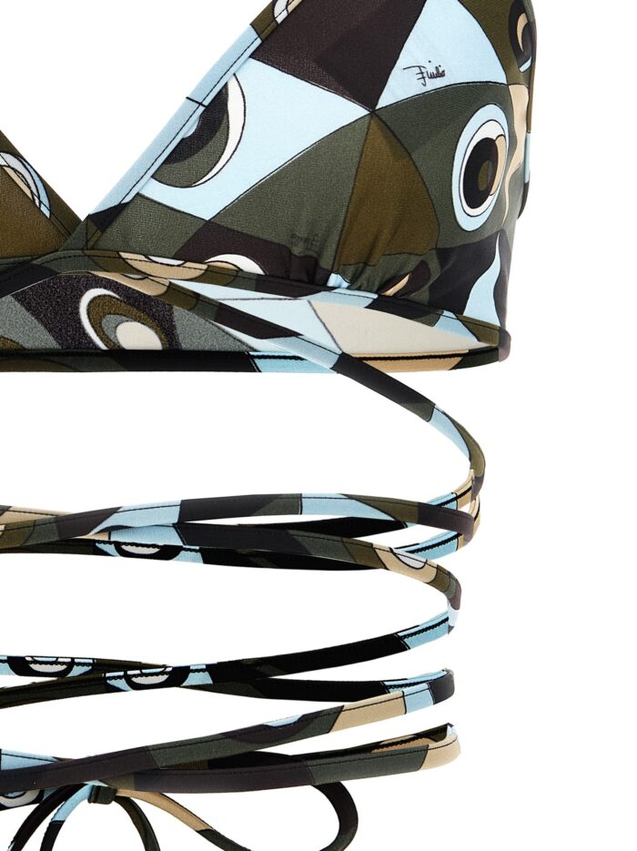 EMILIO PUCCI Triangle Bikini Top