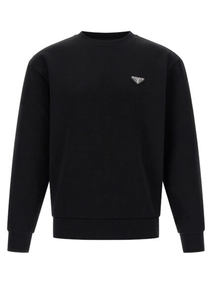 PRADA Triangle Logo Sweatshirt