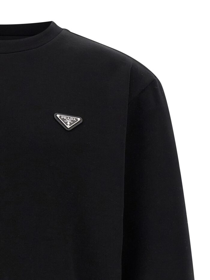 PRADA Triangle Logo Sweatshirt