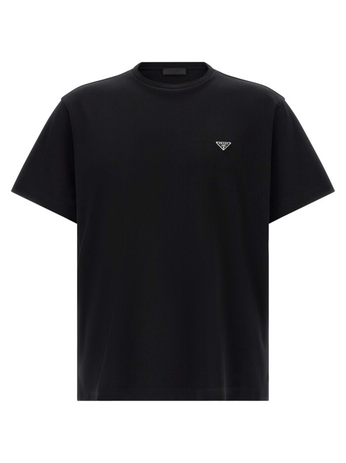 PRADA Triangle Logo T-shirt