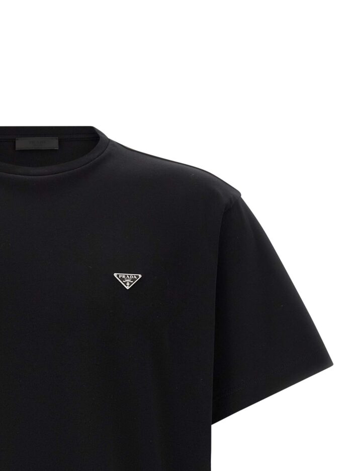 PRADA Triangle Logo T-shirt