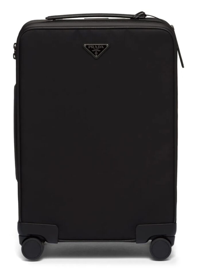 prada triangle logo trolley PRADA Triangle Logo Trolley