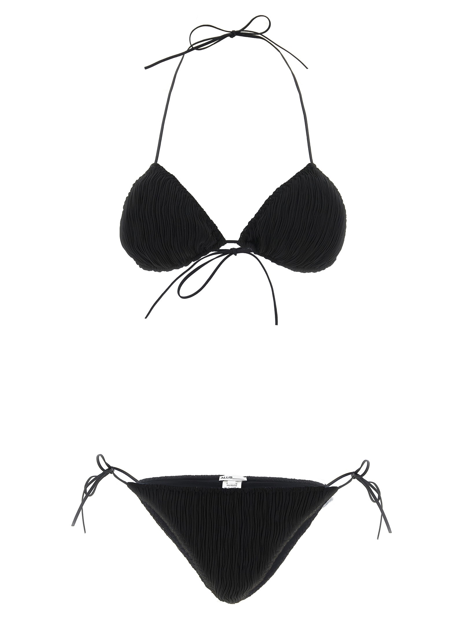 ALLIS 'Triangle Plisse' Bikini