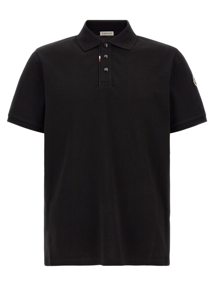 moncler cotton pique polo shirt Moncler Cotton Pique Polo Shirt