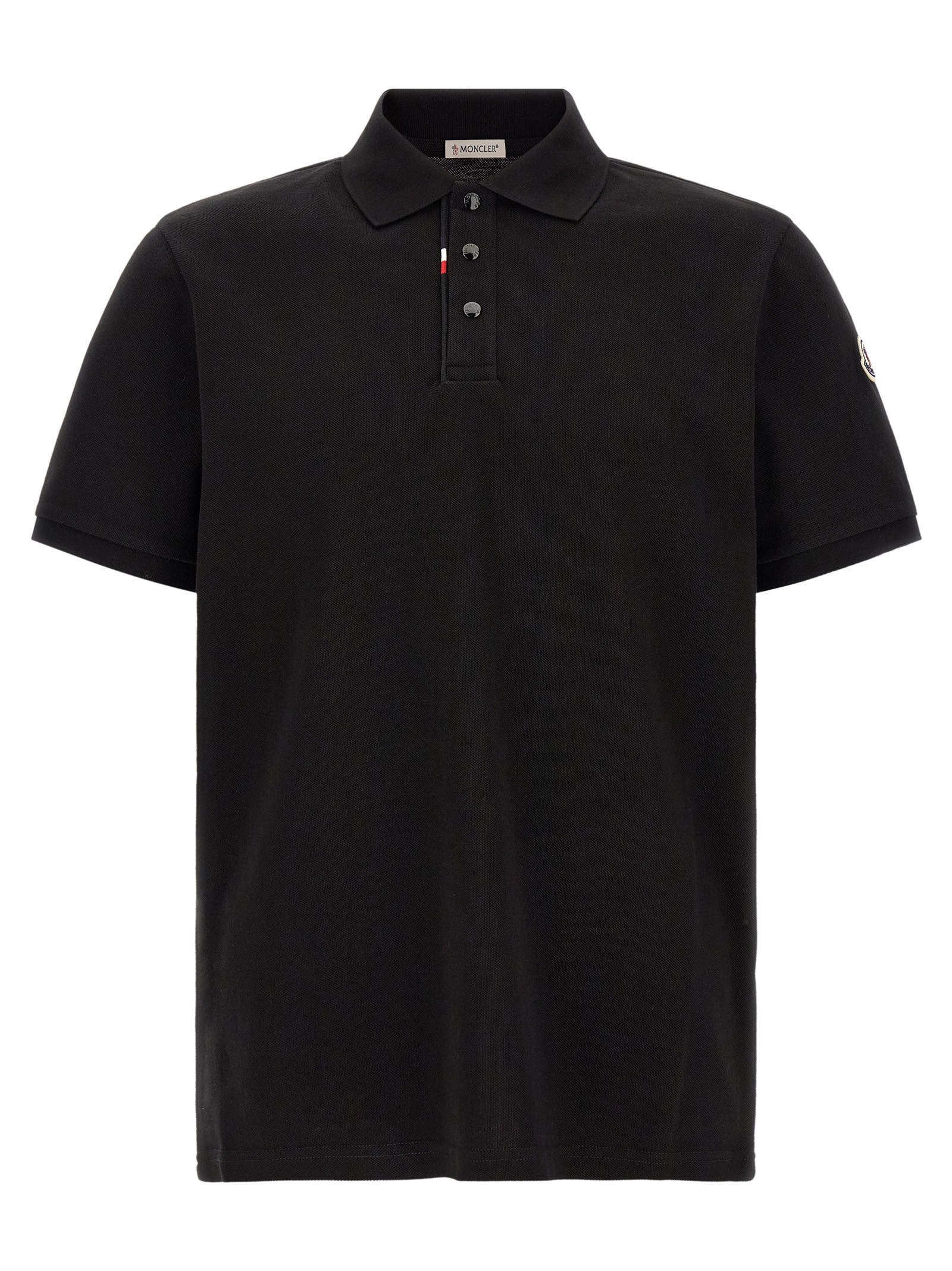 Moncler Cotton Pique Polo Shirt