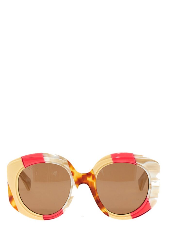 gucci tricolor sunglasses Gucci Tricolor Sunglasses