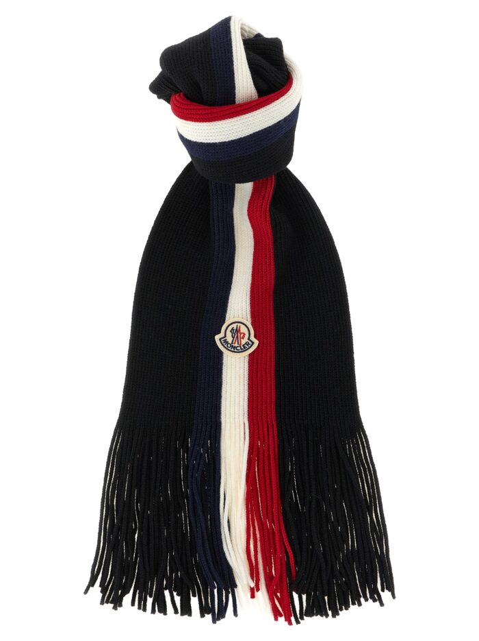 moncler tricolor wool scarf Moncler Tricolor Wool Scarf