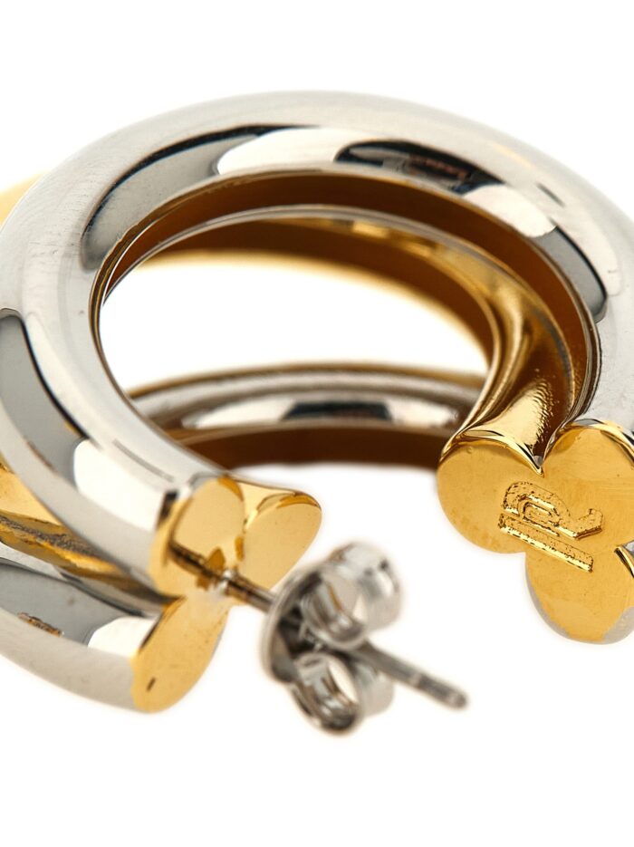 Paco Rabanne 'Triple Hoop' Earrings