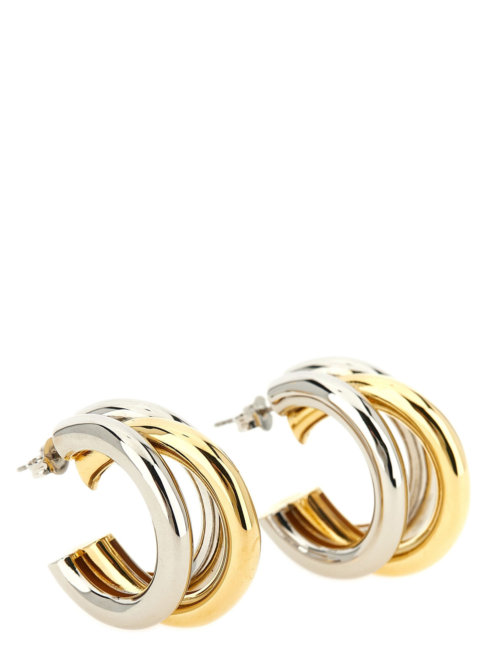 Paco Rabanne 'Triple Hoop' Earrings