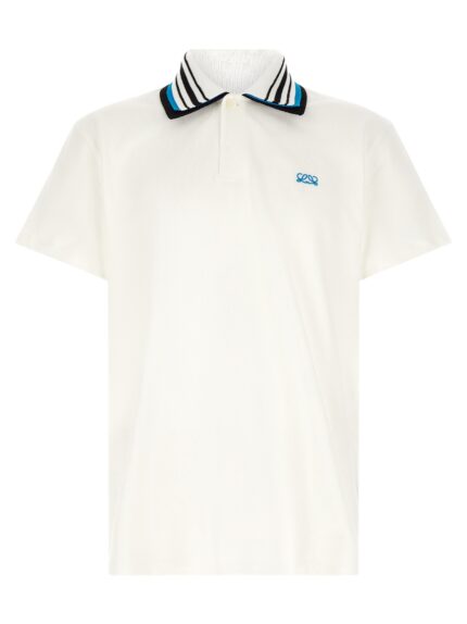 LOEWE Triple Layer Collar Polo Shirt